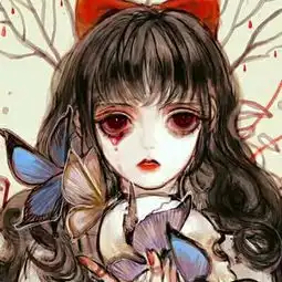 彩绘动漫女生头像