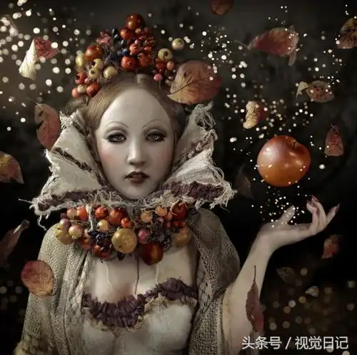视觉日记摄影师基约默拉卡米炫彩美女复古摄影作品赏析