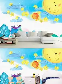 唯美卡通星空星系背景墙图片壁画下载设计素材高清ai模板24.34mb中式电视背景墙大全