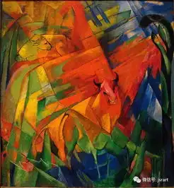 马克franzmarc18801916德国表现主义画家