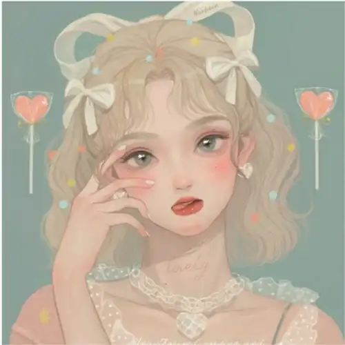 女生头像满天的星星,就你一个月亮
