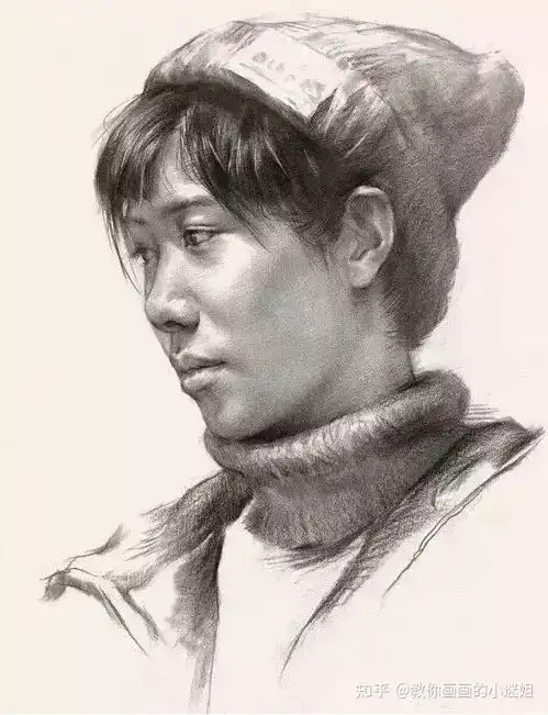素描头像画的油该如何理解又该如何解决自然的画面又如何处理