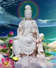 psd观音坐莲psd格式观音坐莲素材图片psd观音坐莲设计模板我图网