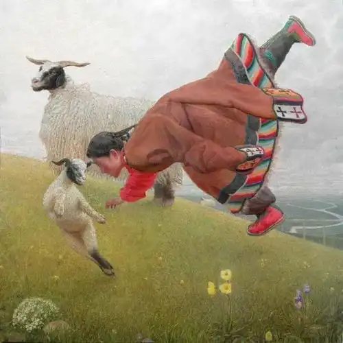 图像与历史研究越向高原天路的格桑花王沂光高原主题油画之我见凤凰网山东凤凰网