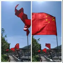 龙岩各地红旗飘,五星红旗我为您自豪