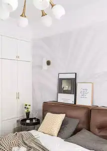 90㎡简约风格装修效果图,浅灰色调自然系简约风,超唯美