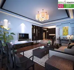 高山流水王总雅居设计效果图欣赏