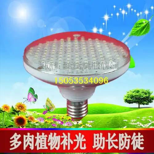 供应四川重庆云南led植物生长灯多肉植物补光灯防徒长促变色