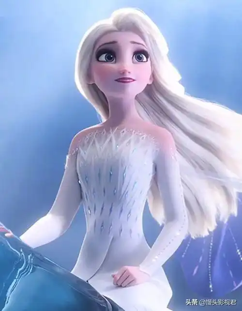 冰雪女王艾莎黑化后啥样p图大神操作,看到最后效果太上头