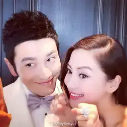 黄晓明和angelababy大片花絮曝光