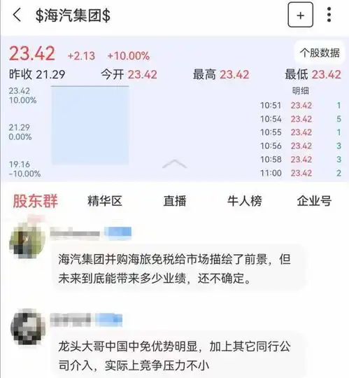 运气还是实力海汽集团7涨停,昔日公募冠军王亚伟或浮盈37