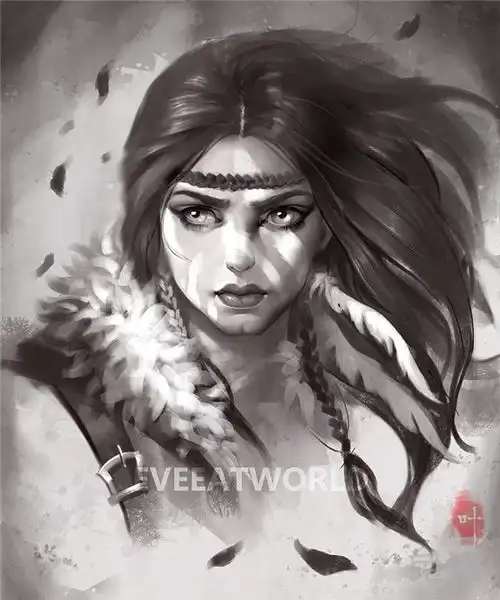 暗黑3玩家作品六职业十二人物精美头像画