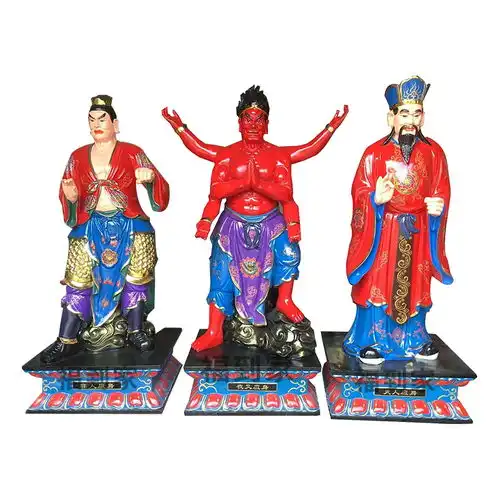 三十二应身观音菩萨树脂彩绘三十三化身观音佛像