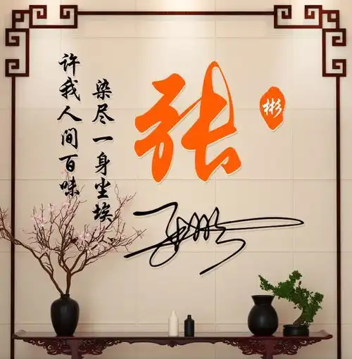 专属你的微信头像姓氏头像,30多款大气经典签名头像,不要错过