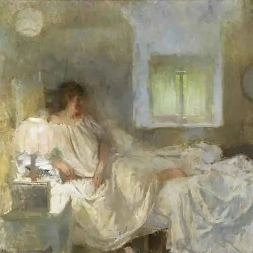 英国后印象艺术家伯纳德邓斯坦绘画作品︱艺术名画