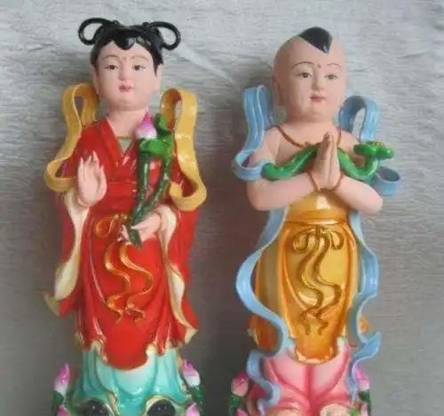 观音菩萨左右两个童子,有什么来历