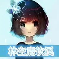 带字头像可爱的动漫女孩的情愫