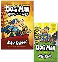 dogmanbrawlofthewildfromthecreatorofcaptainunderpantsdogmanworldbookdaybydavpilkey2bookscollectionset
