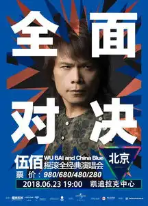 伍佰巡演北京站6月即将开唱摇滚教父邀你全面对决