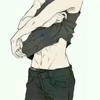 40几块腹肌图片动漫男男生半身腹肌头像动漫图片