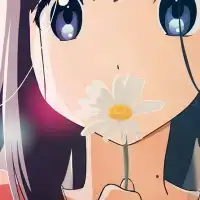 白色的女生动漫图片,要当头像,好看一点啦