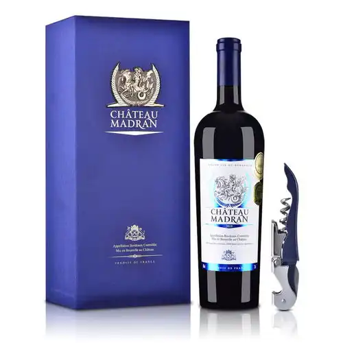 法国梦特骑士城堡2019干红葡萄酒蓝骑士750ml