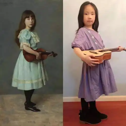 这届小朋友太会玩名画灵魂cosplay秀出不一样的美
