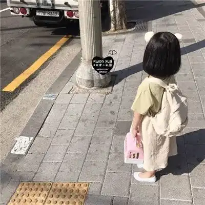 女生头像小女孩头像背影