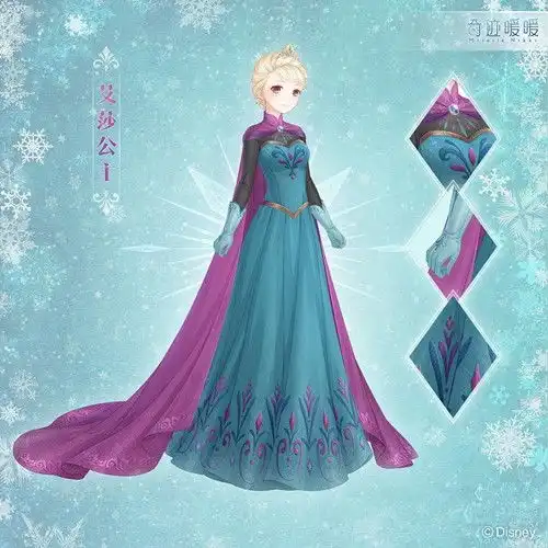奇迹暖暖迪士尼冰雪奇缘活动冰雪新套装亮相游侠手游