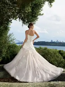 精美高雅,sophiatolli的新娘婚纱