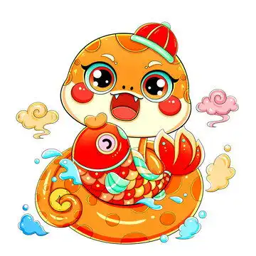 国潮新年春节醒狮龙新年快乐设计模板下载节日素材素材下的春节设计模板
