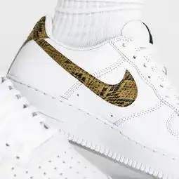 蛇皮纹卖疯了nikeairforce1蛇皮版本秒速售罄
