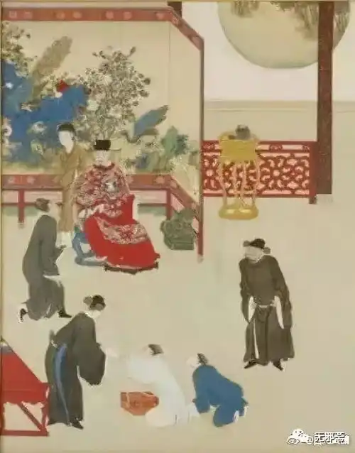 清宫珍宝皕美图彩绘图像珍赏