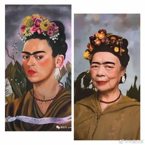 最强cosplay,老人版名画你见过吗