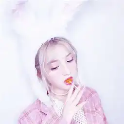 兔耳朵头像女生可爱超甜2018想成为先生您的私有物品