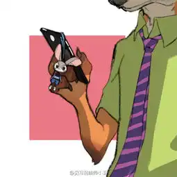 情侣头像疯狂动物城朱迪尼克微博堆糖,美好生活研究所