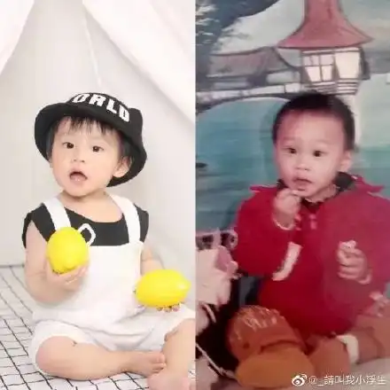 孩子和父母长得像是种什么体验简直就是复制粘贴