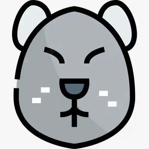 仓鼠宠物狗线图标平面电商创意素材仓鼠素材