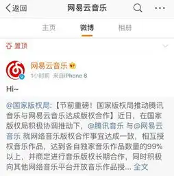 国家版权局出手腾讯音乐与网易云音乐版权互授,网易云音乐成最大赢家