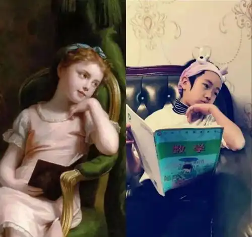 花式cos世界名画这群小宝贝的表情简直萌化了