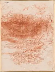 莱昂纳多达芬奇素描的一生即将开展