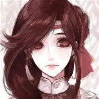 古风美人半面妆手绘头像微信头像图片大全