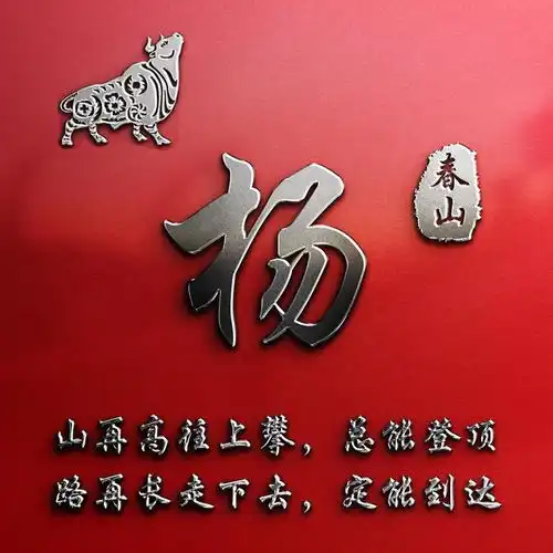 2020个性大气3d商务签名头像,高端大气专属姓氏头像,请查收