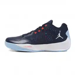 耐克nike男深藏青白冰蓝校园蓝篮球鞋图片