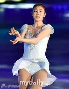 组图韩国冰上公主金妍儿退役办纪念表演