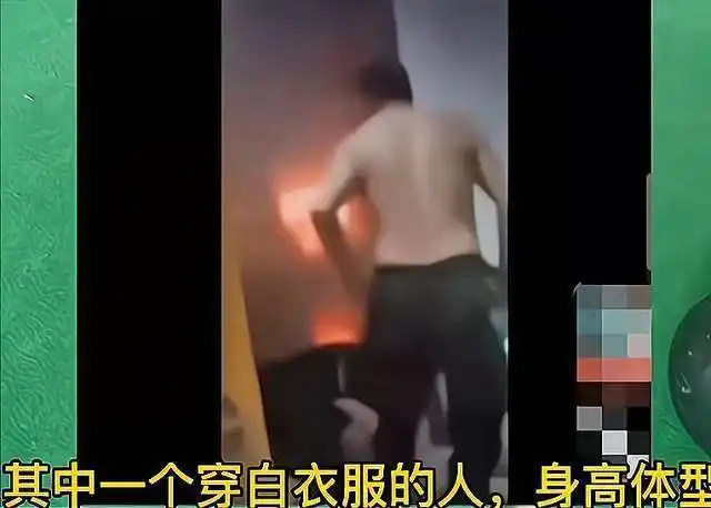 林生斌网友修复某视频,女人孩子哭作一团,男子背影很熟悉