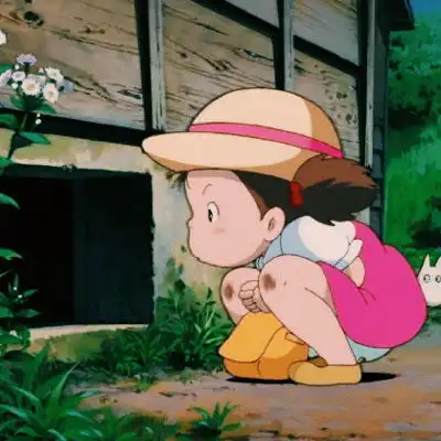 龙猫小女孩头像龙猫萌图片大全可爱