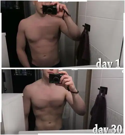 男人每天坚持200个卷腹,早晨硬的难受