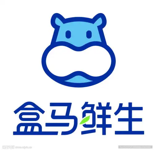 盒马鲜生设计图企业logo标志标志图标