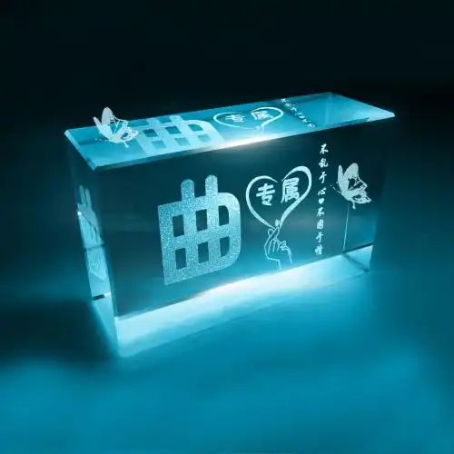 好看漂亮的微信头像图片,精品玻璃夜光创意姓氏头像